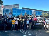 Cybertruck com células de bateria 4680 de cátodo seco (Fonte da imagem: Cole Otto/LinkedIn)