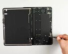O iPad Pro poderia ser fácil de consertar, mas não é nada simples remover a tela (Fonte da imagem: iFixit)