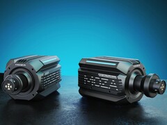 Distâncias entre eixos do Moza R21 Ultra (esquerda) e do R25 Ultra True Torque (direita). (Fonte da imagem: Moza)