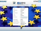 A Samsung solicita uma nova marca registrada. (Fonte: EUIPO)