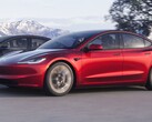 A atualização do Tesla Model 3 Highland trouxe algumas mudanças visuais sutis que alteraram significativamente a aparência do veículo. (Fonte da imagem: Tesla)