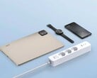 O Power Strip de 20 W pode carregar vários dispositivos simultaneamente (Fonte da imagem: Xiaomi)