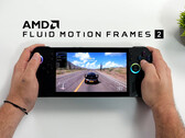 O AMD Fluid Motion Frames 2 parece promissor para dispositivos de baixo consumo de energia (Fonte da imagem: ETA Prime no YouTube)