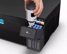 As novas impressoras EcoTank da Epson (ET-2950 na foto) têm cartuchos recarregáveis. (Fonte da imagem: Epson)