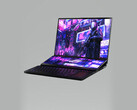 Um renderizador "ROG Zephyrus Duo 16". (Fonte: Evan Blass)