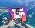 Banner do GTA 6 mostrando uma vista aérea de Vice City