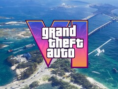 Banner do GTA 6 mostrando uma vista aérea de Vice City