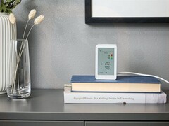 O suposto monitor de qualidade do ar inteligente IKEA VINDSTYRKA tem um display embutido. (Fonte de imagem: iPhone Ticker)