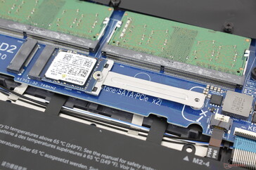 Slot primário M.2 2280 PCIe x2 com suporte Optane
