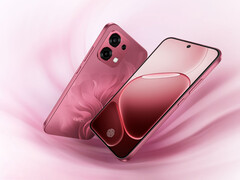 O Oppo A6 Pro 4G em Rosewood Red. (Fonte da imagem: Oppo)