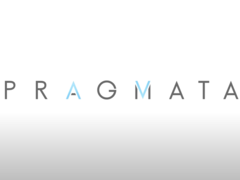 O logotipo da Pragmata no trailer do Pragmata Shelter (fonte da imagem: Capcom YT)