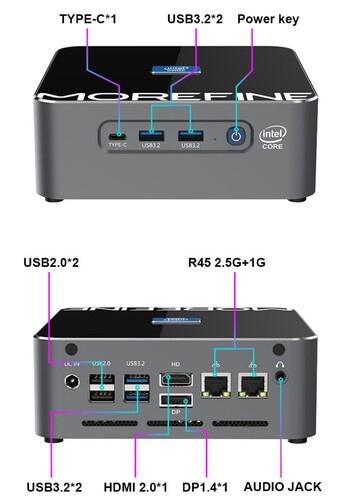 Portos no Morefine S600 Apex Engineer