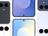 É improvável que o Samsung Galaxy S25 FE, mostrado aqui em renderizações oficiais, seja mais barato, mas também estará disponível com 512 GB de armazenamento. (Fonte da imagem: Android Headlines, editado)