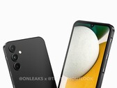 O Galaxy A15 baseia-se na linguagem de design atual da Samsung. (Fonte da imagem: @OnLeaks e The Tech Outlook)