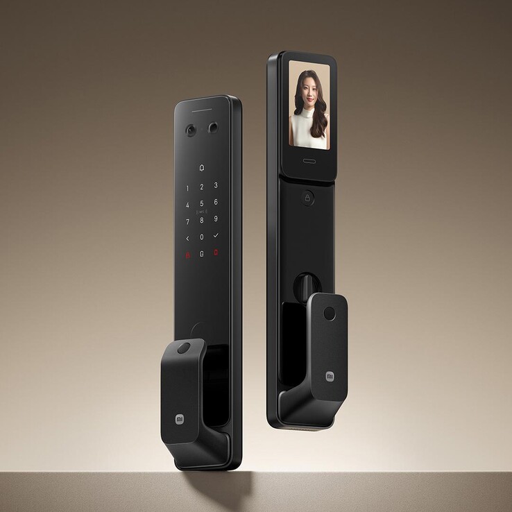 A Xiaomi Smart Door Lock 2 Finger Vein Enhanced Edition. (Fonte da imagem: Xiaomi)