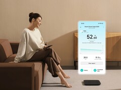 A Smart Scale S200 da Xiaomi (foto) está sendo lançada na Europa. (Fonte da imagem: Xiaomi)