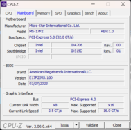 Placa principal CPU-Z