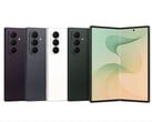 A série Galaxy Z Fold 9 poderá apresentar uma dobra menos visível do que o Galaxy Z Fold 8 Ultra retratado aqui.