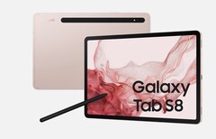 A série Galaxy Tab S8 receberá Android 16. (Fonte: Evan Blass)