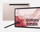 A série Galaxy Tab S8 receberá Android 16. (Fonte: Evan Blass)