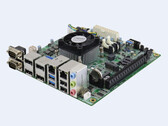 O iBASE MI989 está disponível com dois APUs Ryzen Embedded V2000. (Fonte da imagem: iBASE)