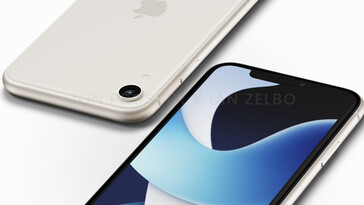 iPhone SE 4 Starlight (imagem via FrontPageTech)
