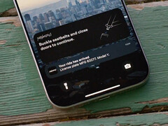 O novo aplicativo de carona do Model Y será mais ou menos assim. (Fonte da imagem: Tesla/X)