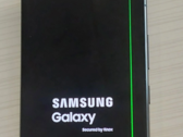 Uma das unidades relatadas do Galaxy S24 Ultra com o problema da linha verde vertical. (Fonte: u/Independent-Bet-4916)
