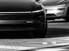 O logotipo da plataforma de carona compartilhada Tesla Robotaxi no Modelo Y. (Fonte da imagem: @artsimage/X)