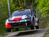 No final do ano passado, a Toyota estreou um Yaris Gazoo Racing a combustão de hidrogênio no WRC. (Fonte da imagem: Toyota)