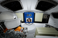 Callisto é um novo assistente de voz A.I. baseado nos softwares Alexa e Webex da Amazon e da Cisco. (Imagem via Lockheed Martin)