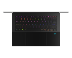 Teclado Acer Predator Triton 14 AI (fonte da imagem: Acer)
