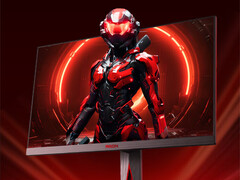 O Agon AG275UXM2 tem molduras relativamente finas em três lados. (Fonte da imagem: AOC)