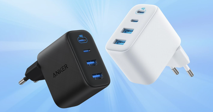 O carregador Anker Zolo Charger (50W, 4 portas) está disponível nas cores preta e branca. (Fonte da imagem: Anker)