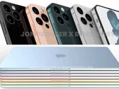  Apple As edições do iPhone 14 e do MacBook Air 2022 já foram publicadas online. (Fonte da imagem: Jon Prosser/RendersbyIan)