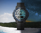 Uma imagem estilizada do Casio Pro Trek PRW-61D-2.