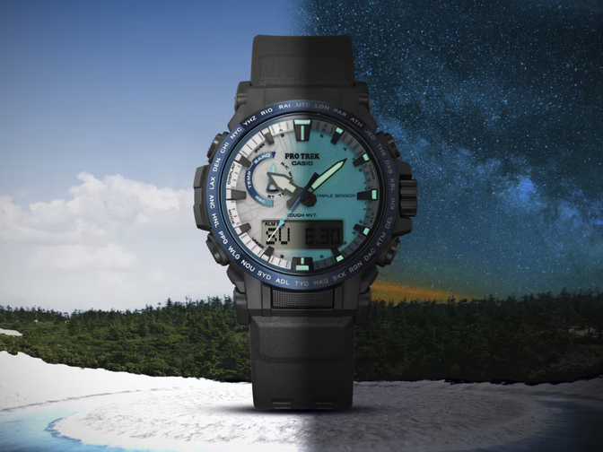 O novo Casio Pro Trek PRW-61D-2 é lançado com o design do 