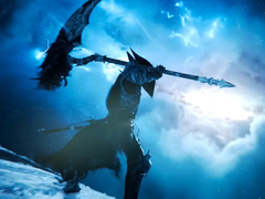 Uma captura de tela do trailer de Final Fantasy XIV Evercold