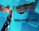 Logotipo de Final Fantasy 7 Remake ao lado da estatueta do The Game Awards (Fonte da imagem: The Game Awards, Square Enix com edições)
