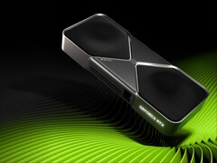 A RTX 5090 (na foto) custa US$ 1.999 no MSRP, mas o preço e a disponibilidade têm variado desde o lançamento. (Fonte da imagem: Nvidia)