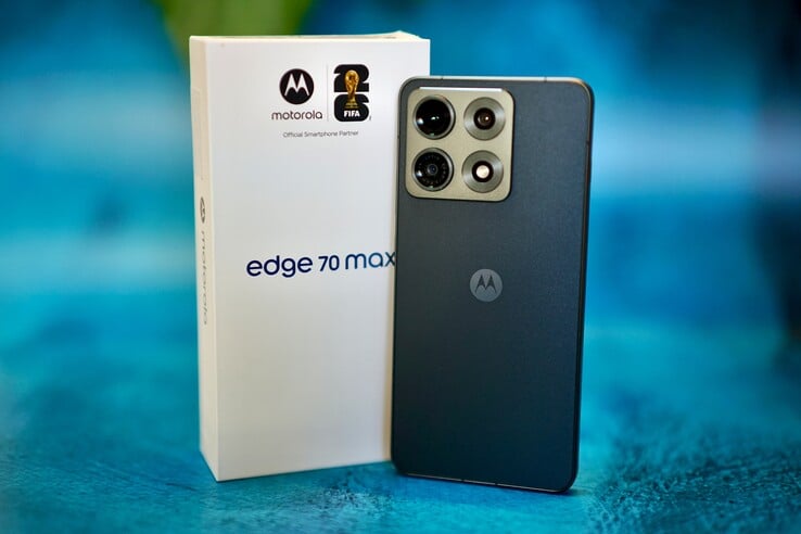 Análise do Motorola Edge 70 Max. Unidade de análise fornecida pela Motorola Deutschland.