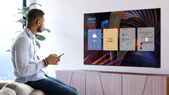 O senhor ganha uma TV grátis com uma pré-compra qualificada da nova linha de smart TVs carro-chefe (Fonte da imagem: Samsung)