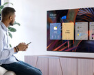 O senhor ganha uma TV grátis com uma pré-compra qualificada da nova linha de smart TVs carro-chefe (Fonte da imagem: Samsung)