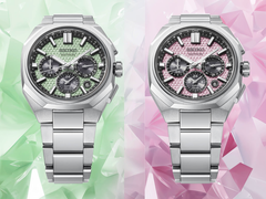 Imagem promocional do Seiko Astron HAB005J1 e HAB006J1.