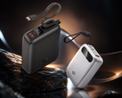 Os carregadores portáteis Zeno de 20.000 mAh e Zeno de 10.000 mAh (da esquerda para a direita)