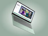A Lenovo criou várias cores para o IdeaPad Slim 5 14IPH11, incluindo a variante verde mostrada aqui.