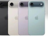 A paleta de cores do "17 Air". (Fonte da imagem: @theapplehub via X)