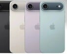 A paleta de cores do "17 Air". (Fonte da imagem: @theapplehub via X)