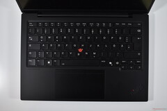O teclado do Lenovo ThinkPad X1 Carbon Gen 13 (fonte da imagem: Benjamin Herzig)