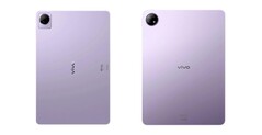 O Vivo Pad original (à esquerda) vs. um renderizador 
